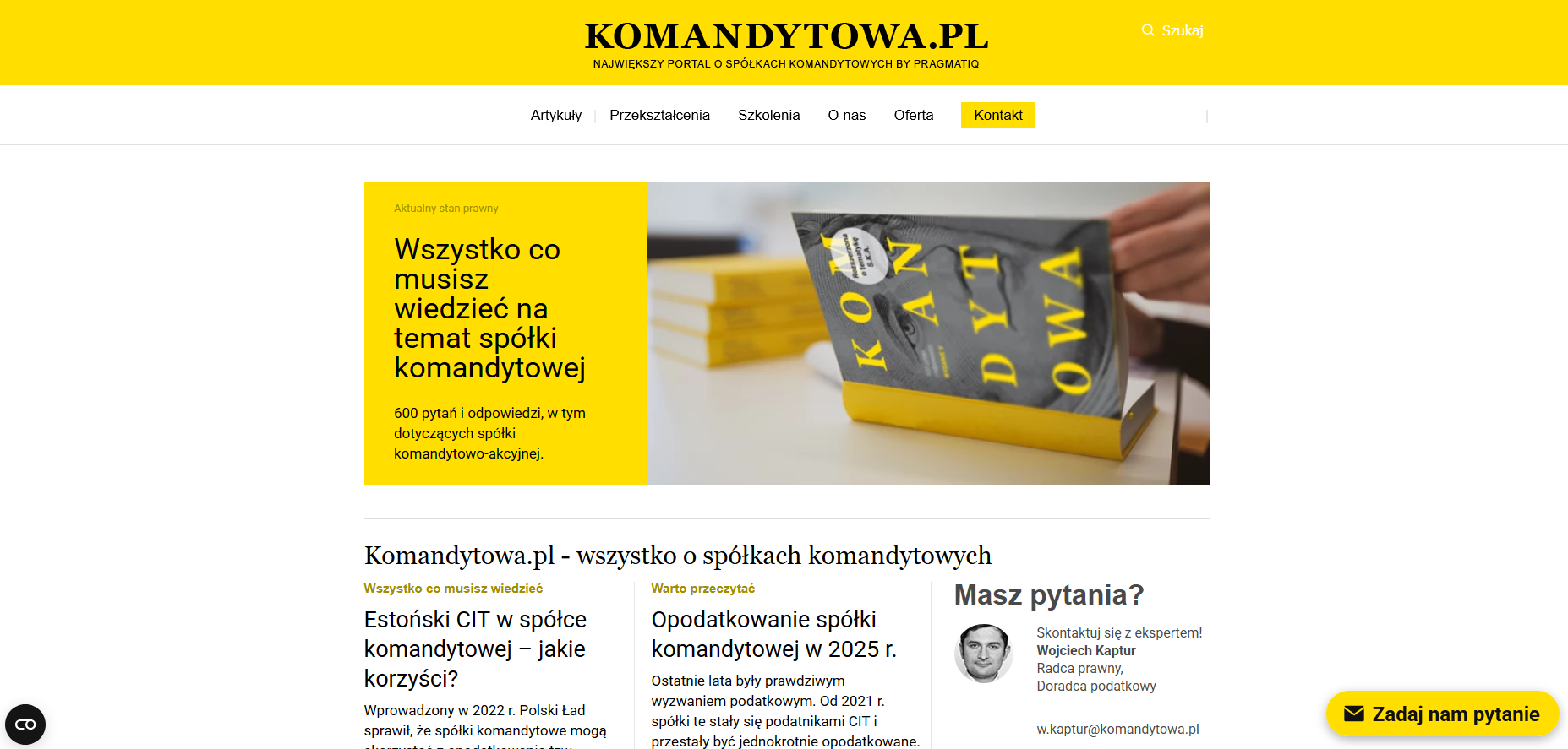 Spółka komandytowa - komandytowa.pl