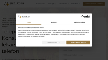 Medistina - Konsultacje lekarskie