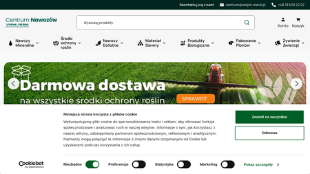 Sklep internetowy dla rolników - nawozy, środki ochrony roślin online | centrumnawozow.pl